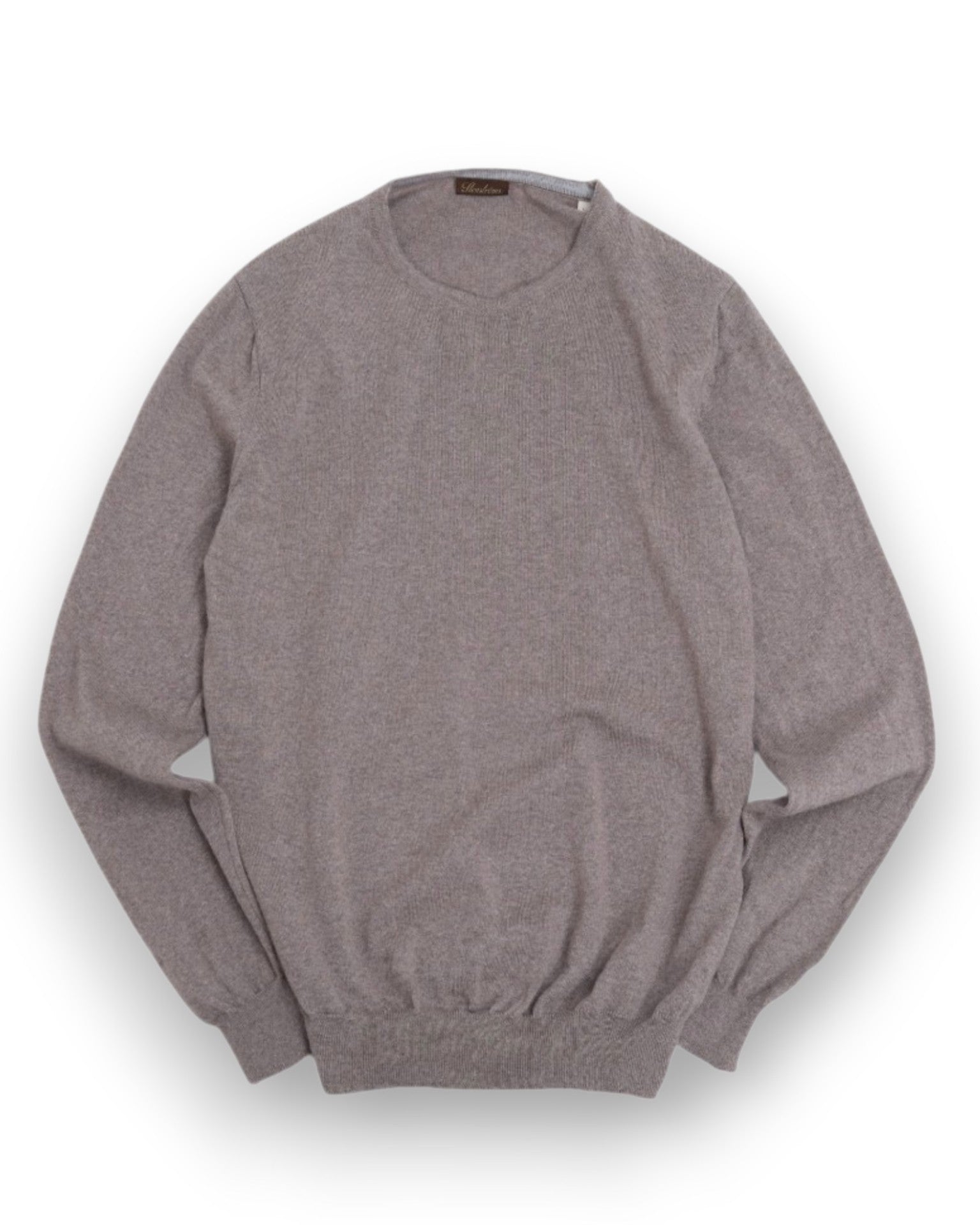 Taupe Merino Crewneck