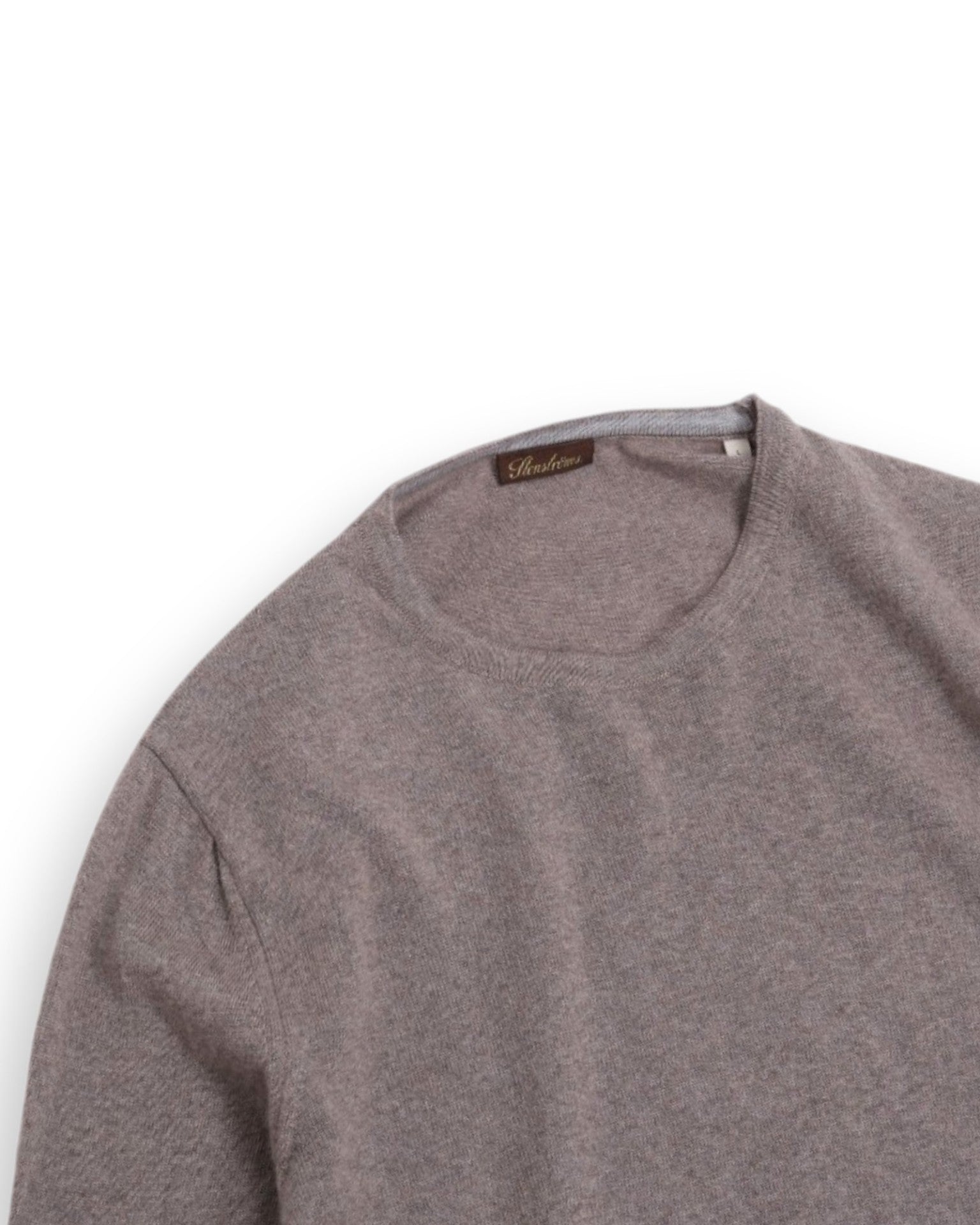 Taupe Merino Crewneck