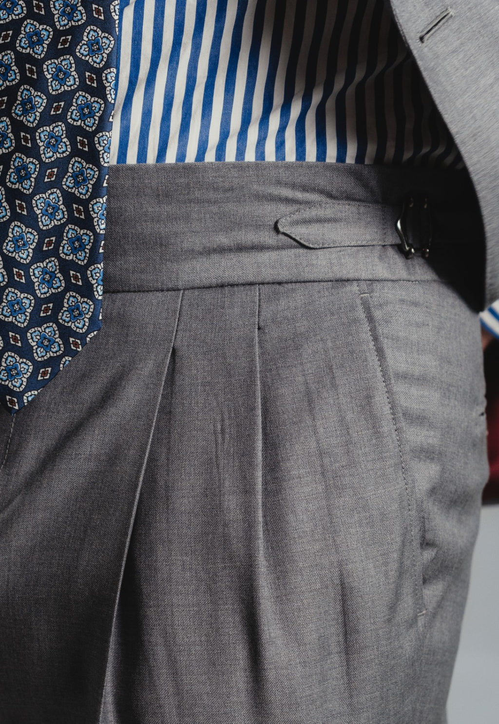 Grey 120's Guabello Wool Suit