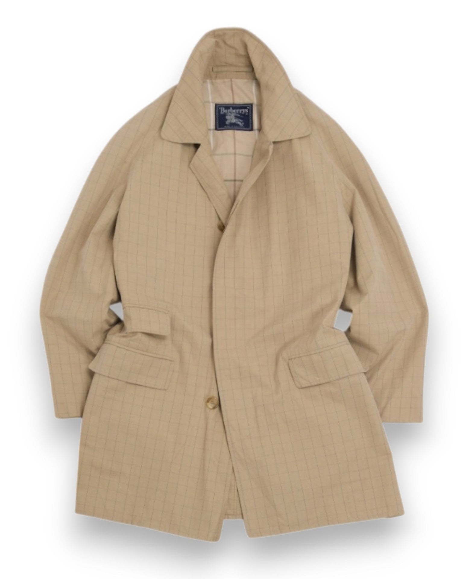Beige Raglan Car Coat