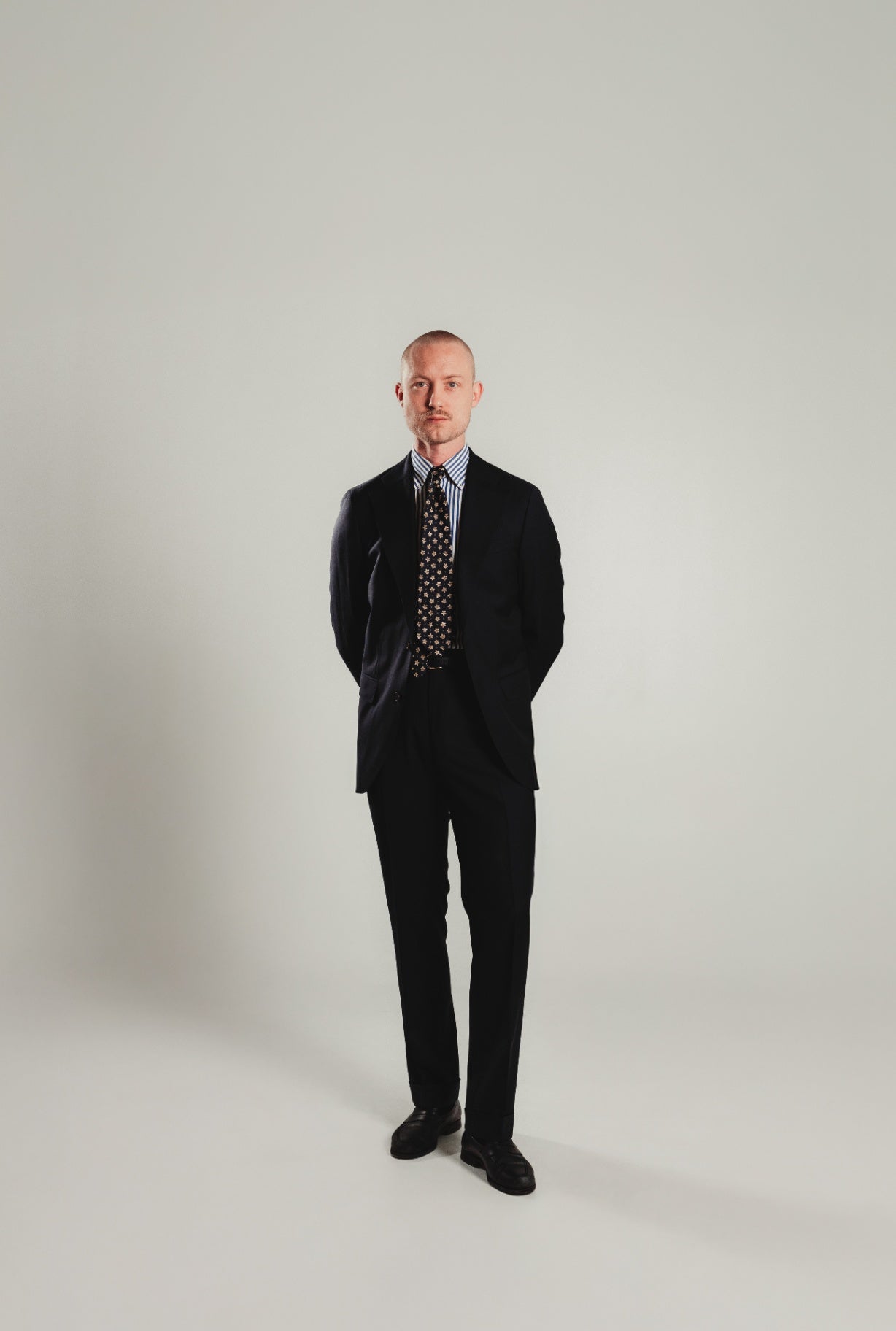 Navy 120's Guabello Wool Suit