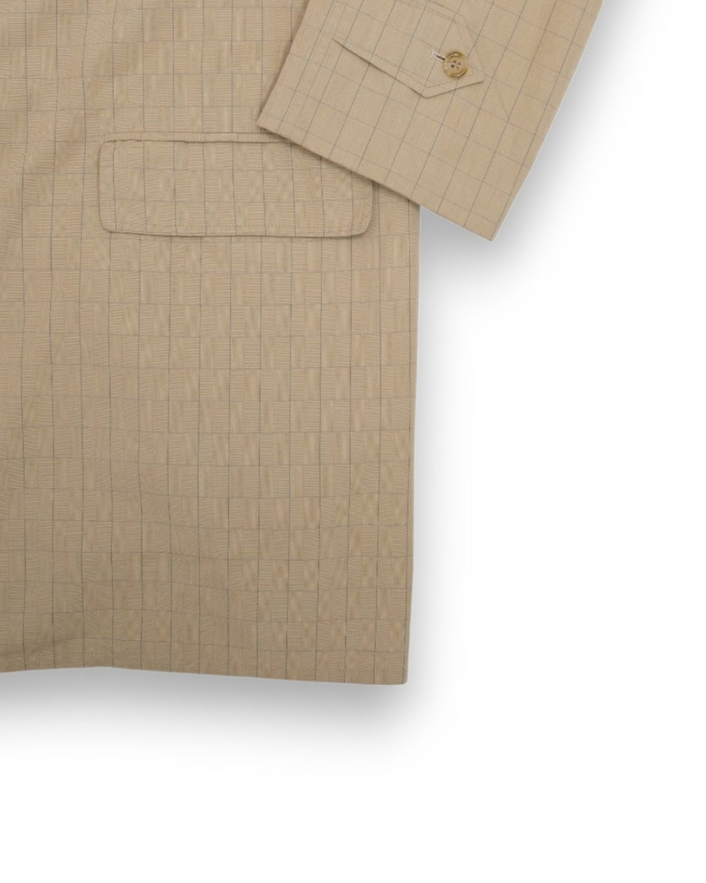 Beige Raglan Car Coat