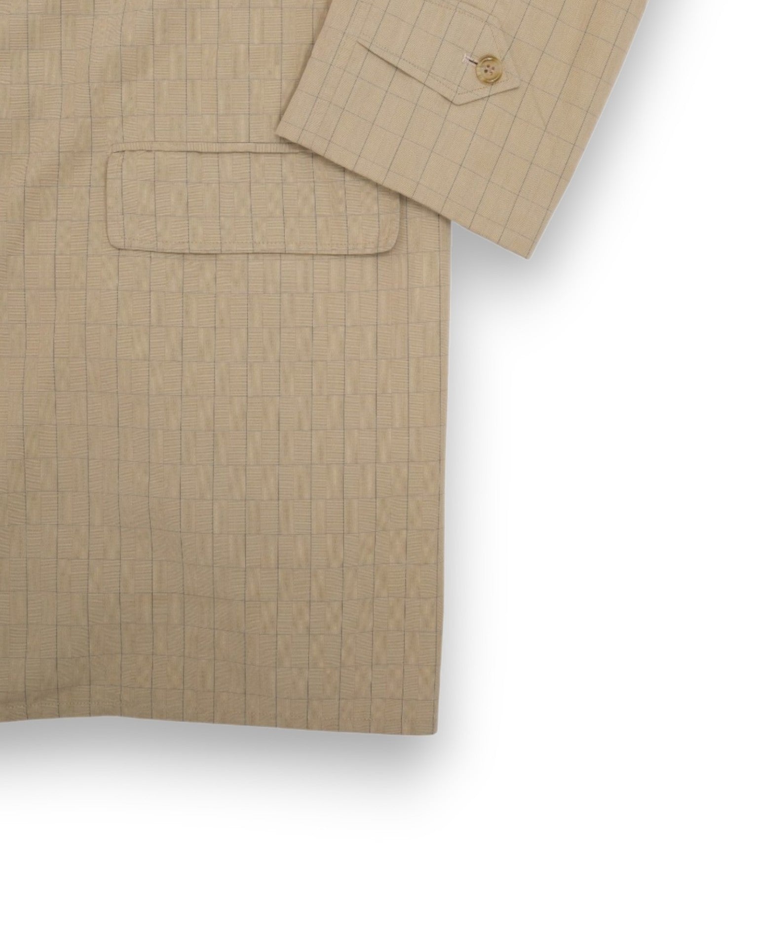 Beige Raglan Car Coat