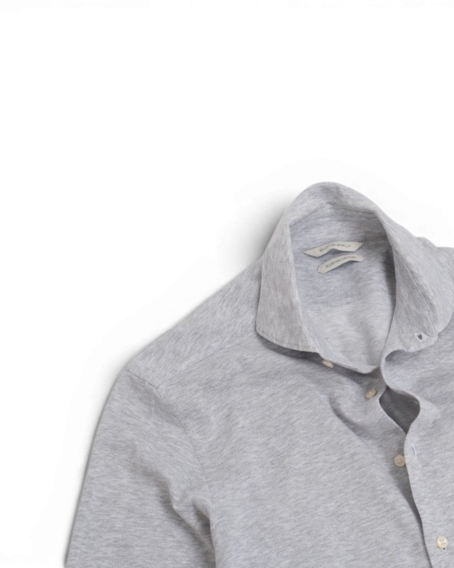 Grey Pique Shirt