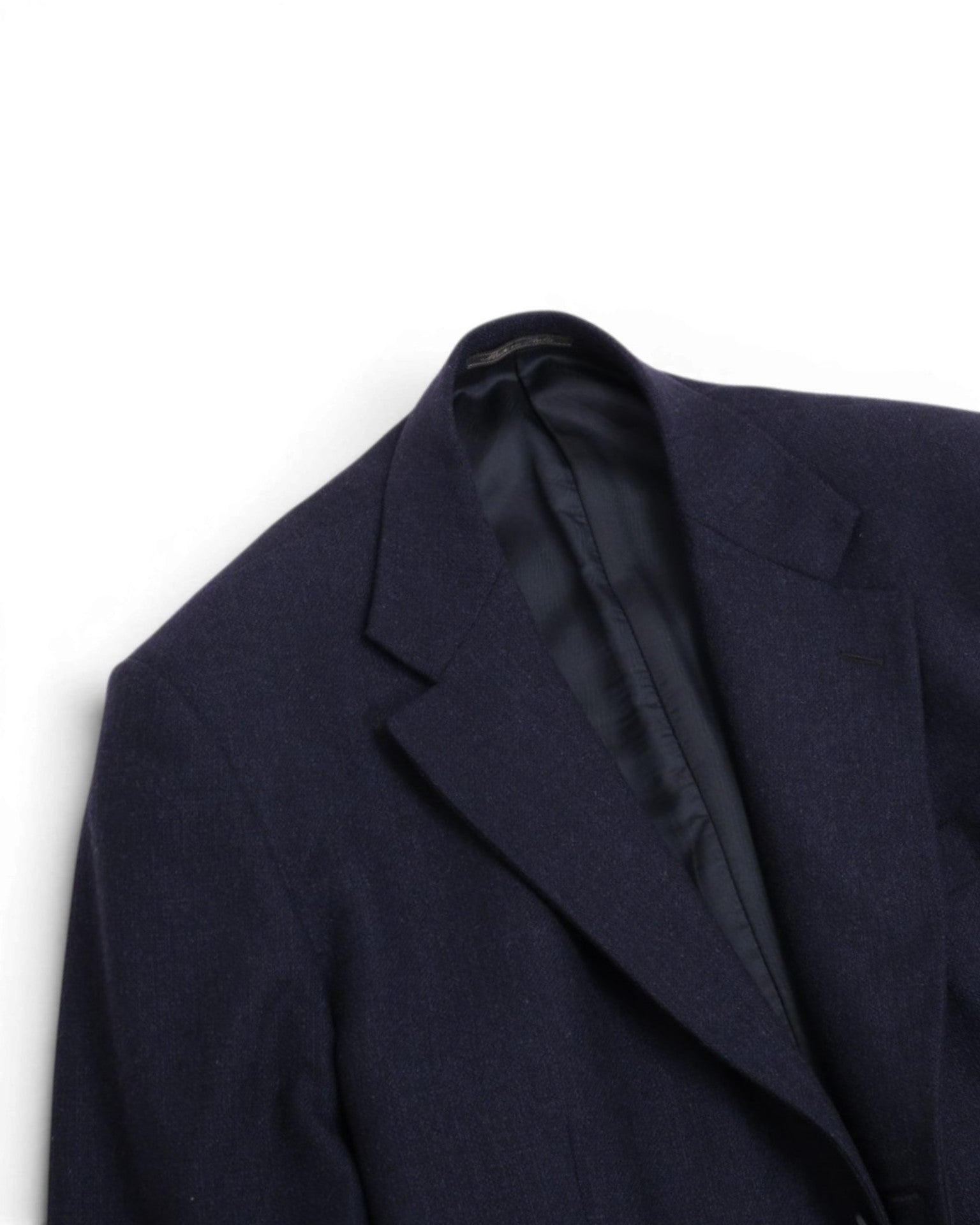 Navy Virgin Wool/Cashmere Sports Jacket