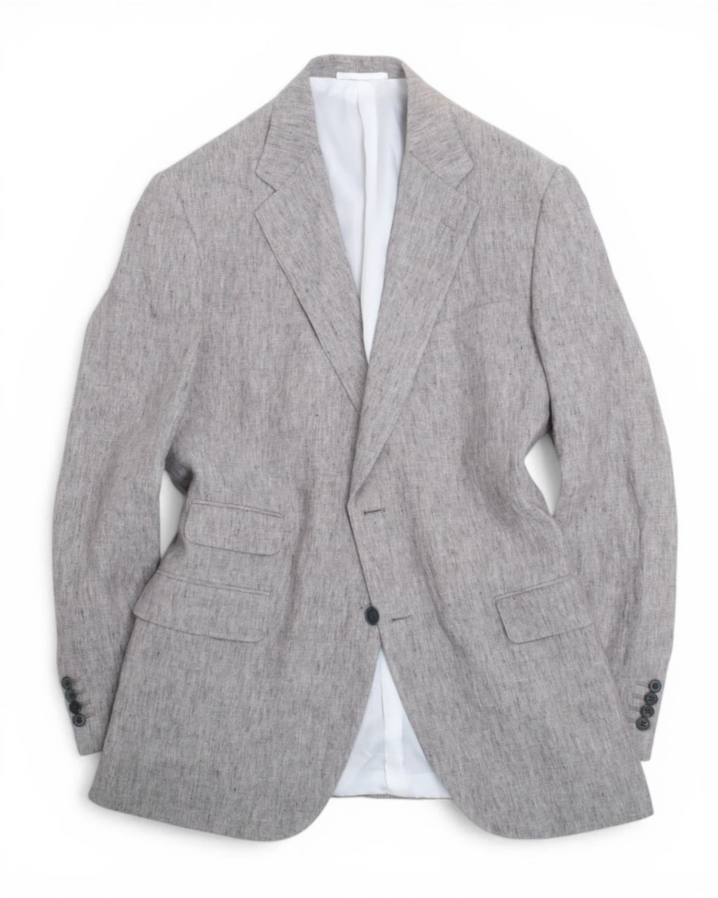 Light Grey Linen Sports Jacket
