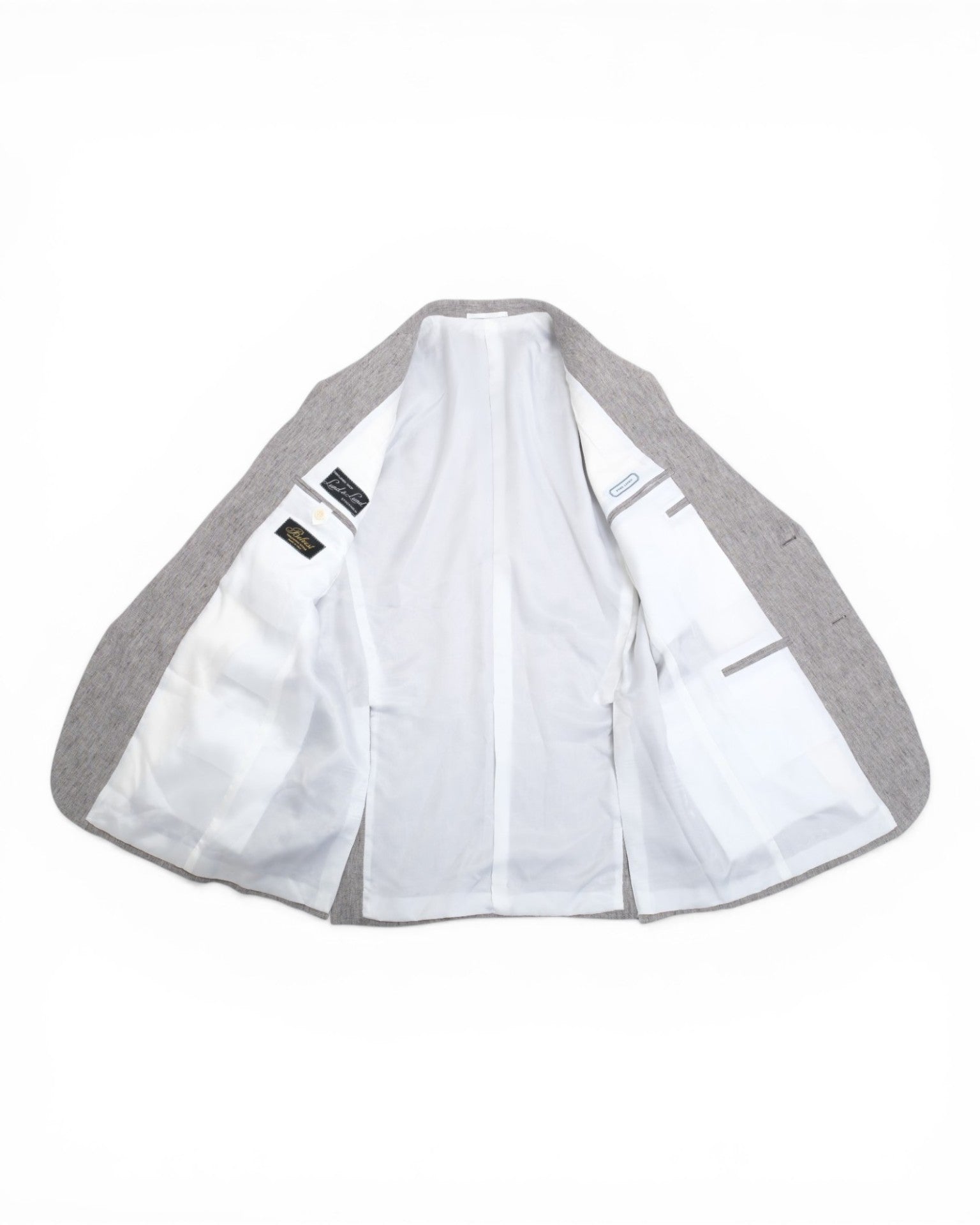 Light Grey Linen Sports Jacket