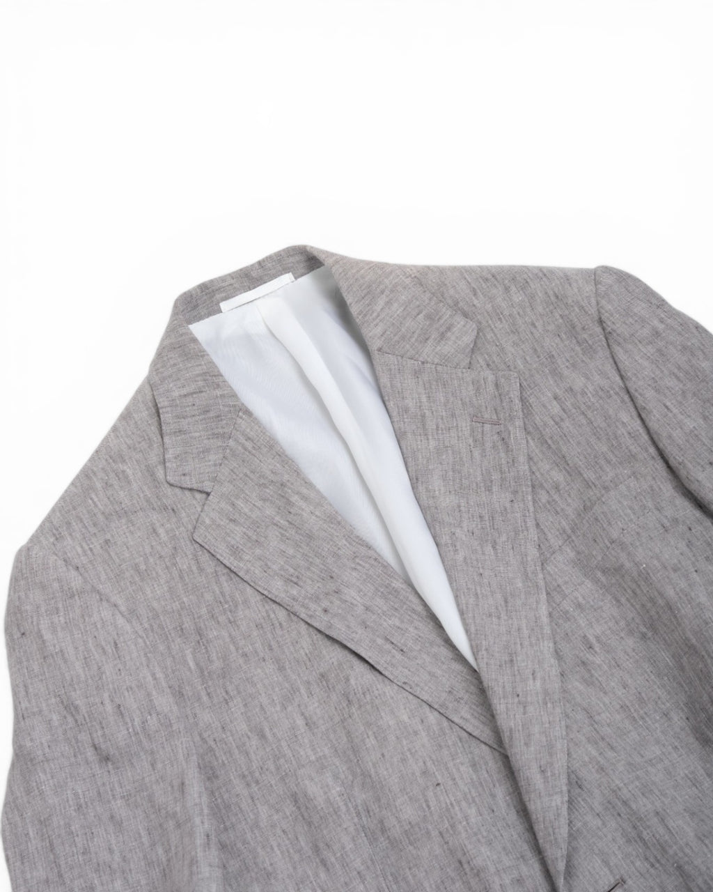 Light Grey Linen Sports Jacket