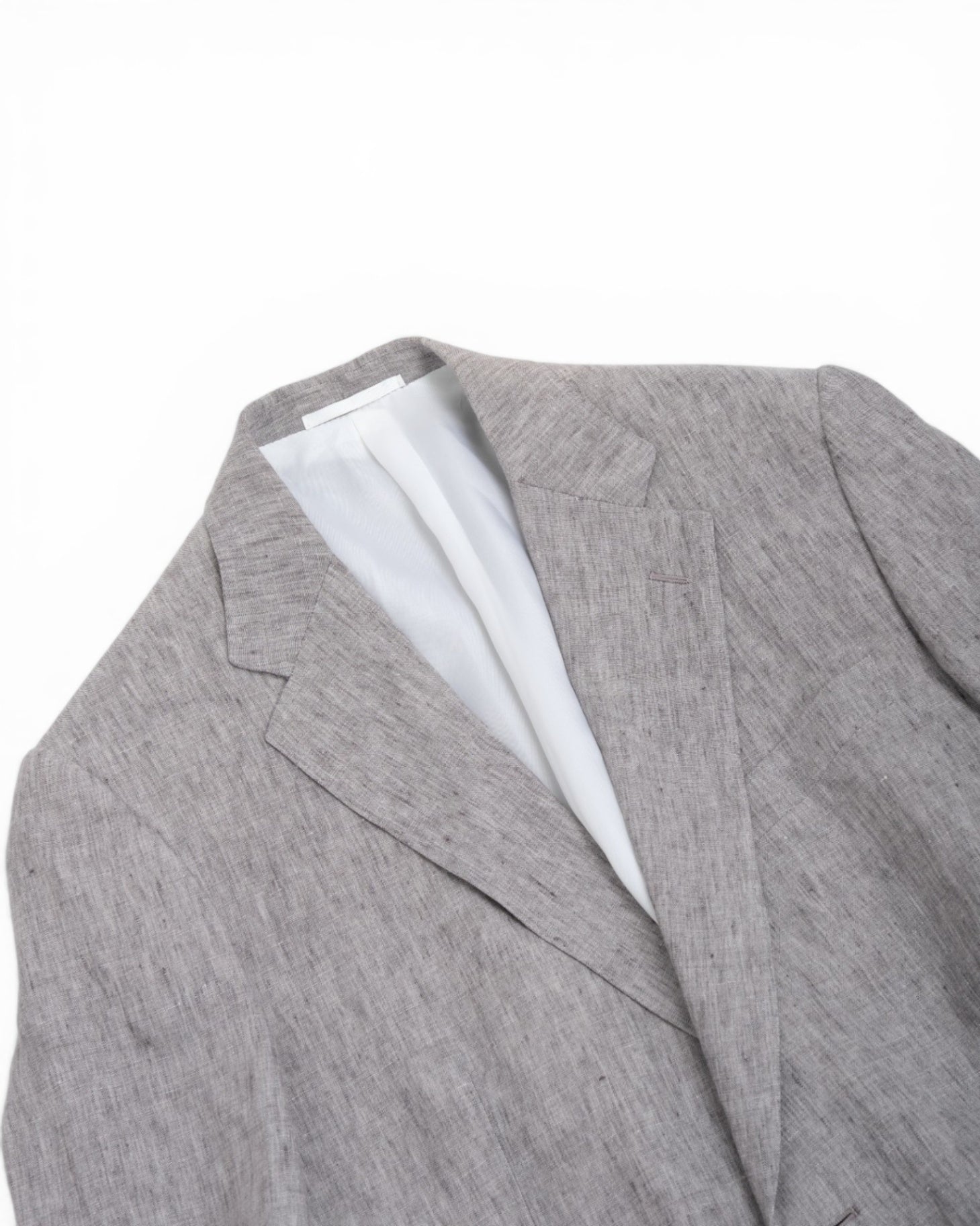 Light Grey Linen Sports Jacket