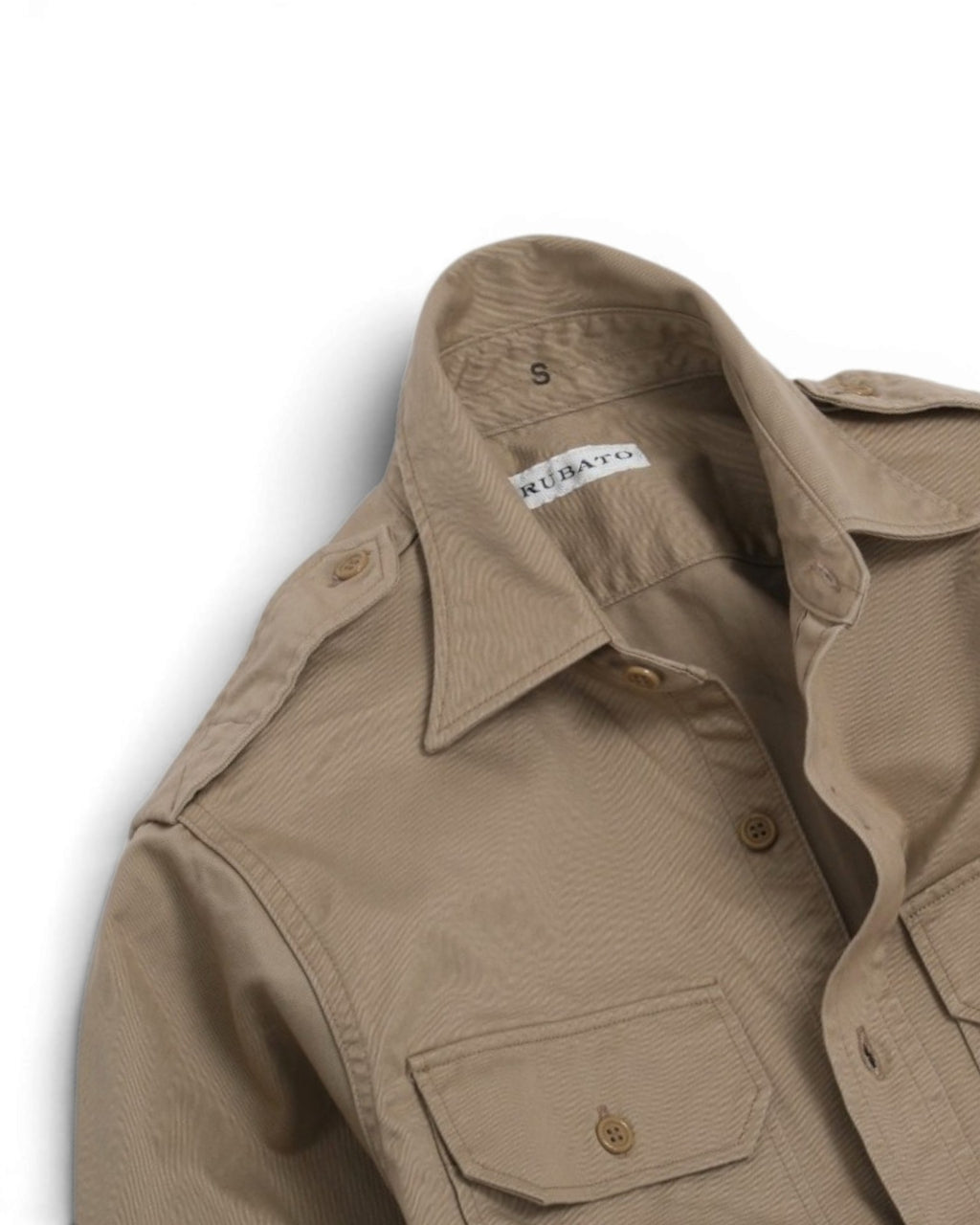 Khaki Cotton Uniform Shirt