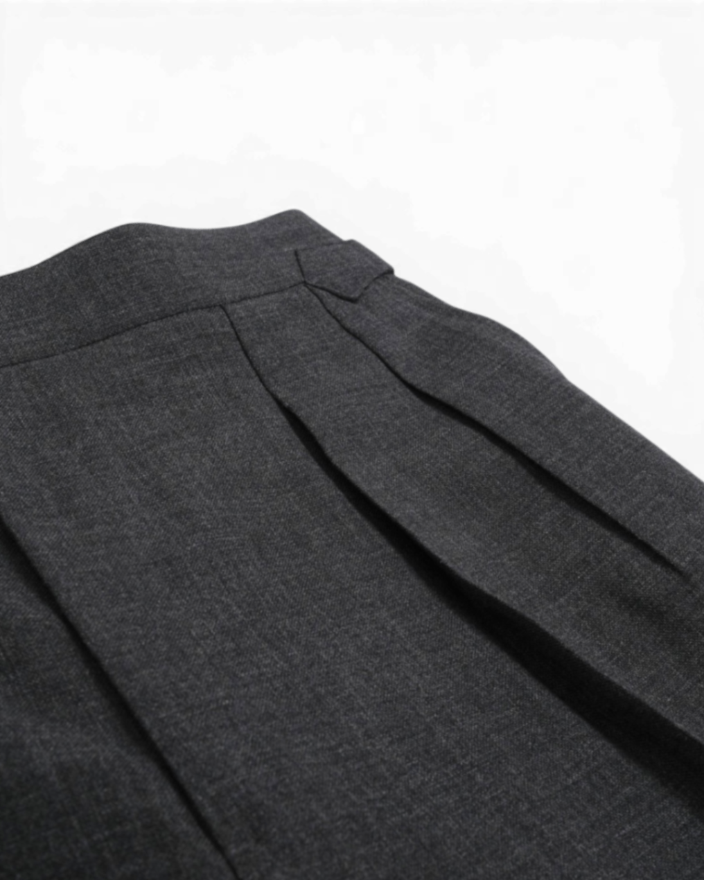 Charcoal "Fox Air" Tropical Wool Suit