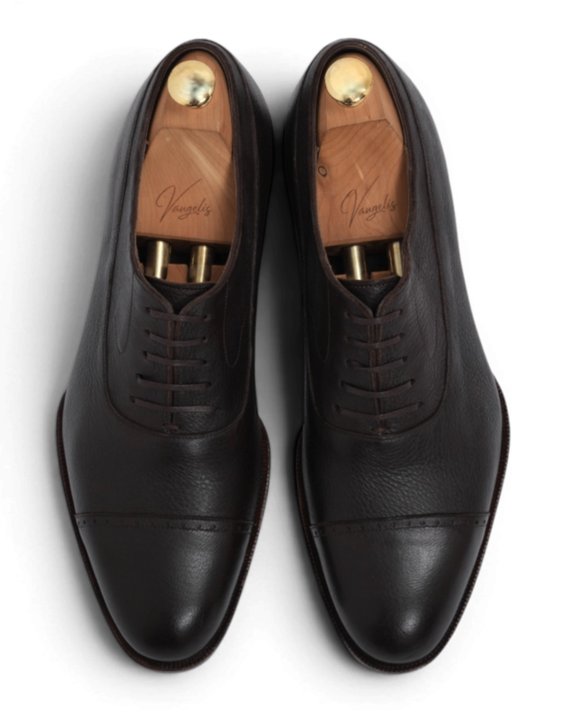 Punched Balmoral Cap-Toe Oxford