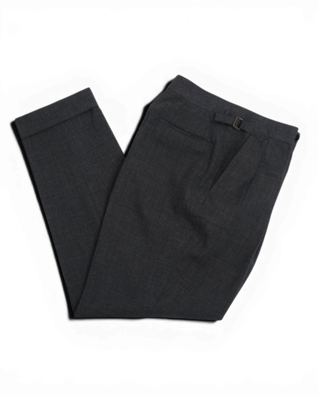 Charcoal "Fox Air" Tropical Wool Suit
