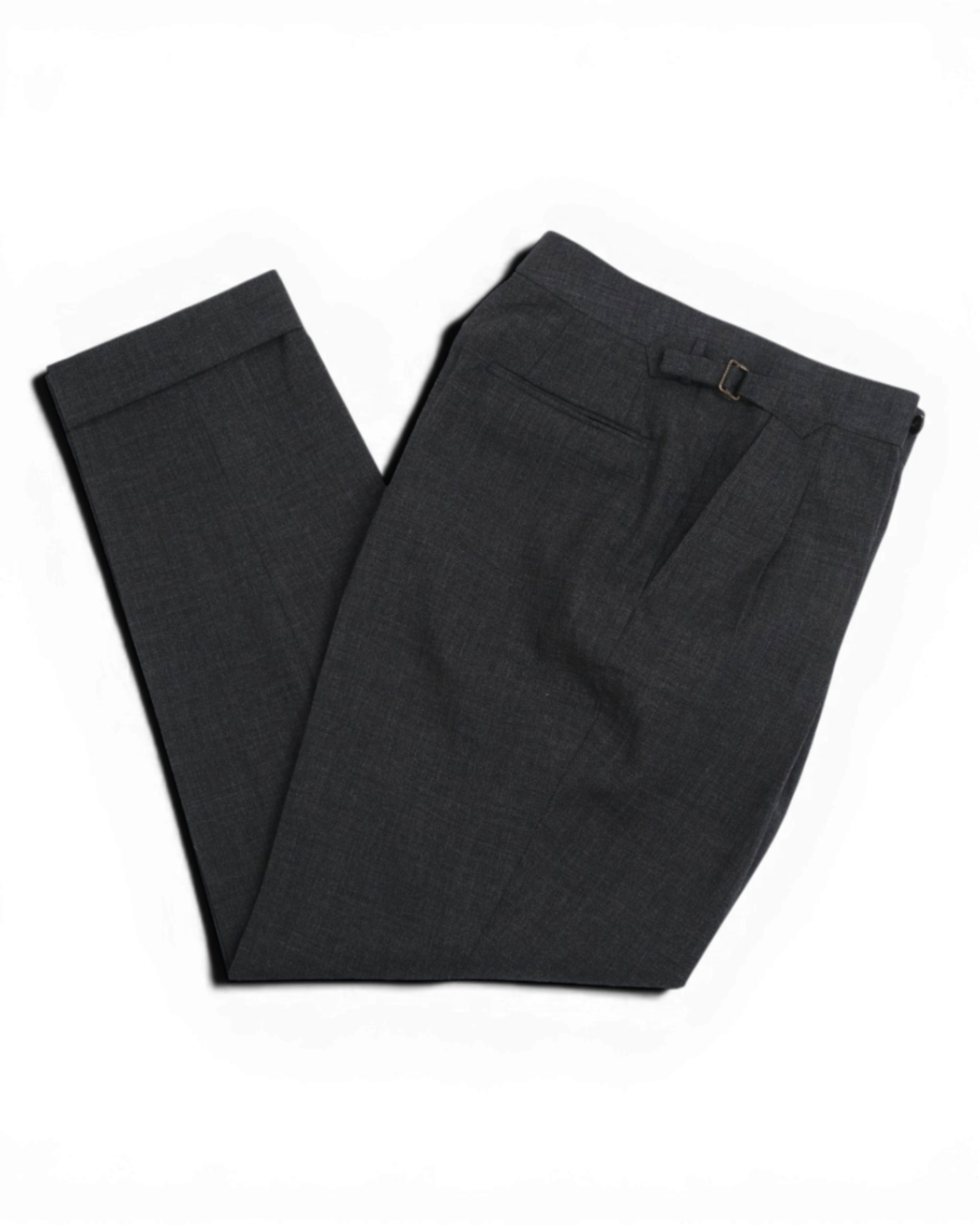 Charcoal "Fox Air" Tropical Wool Suit