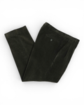 Dark Forest Pleated Corduroy Trousers