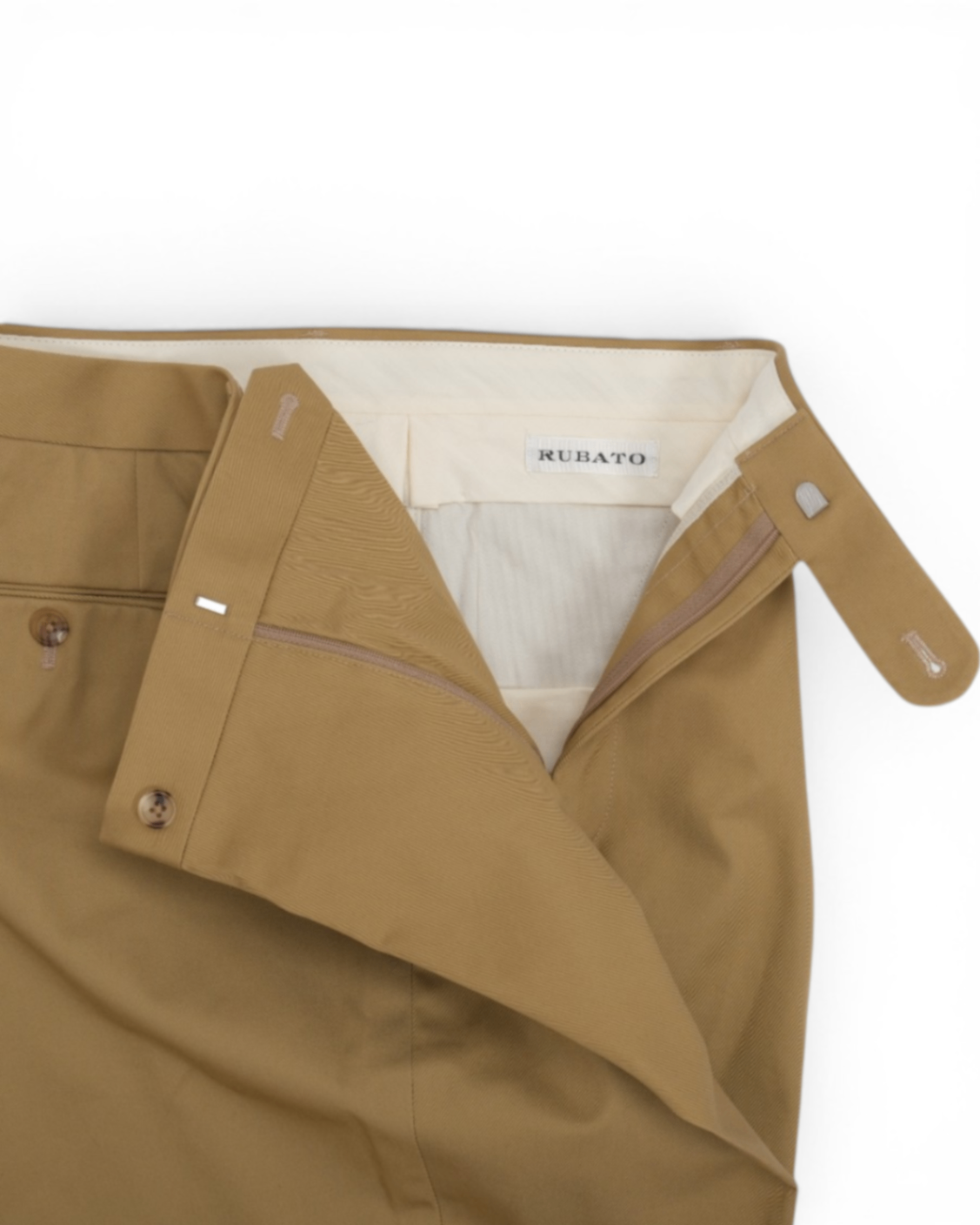 Khaki Cotton Slacks