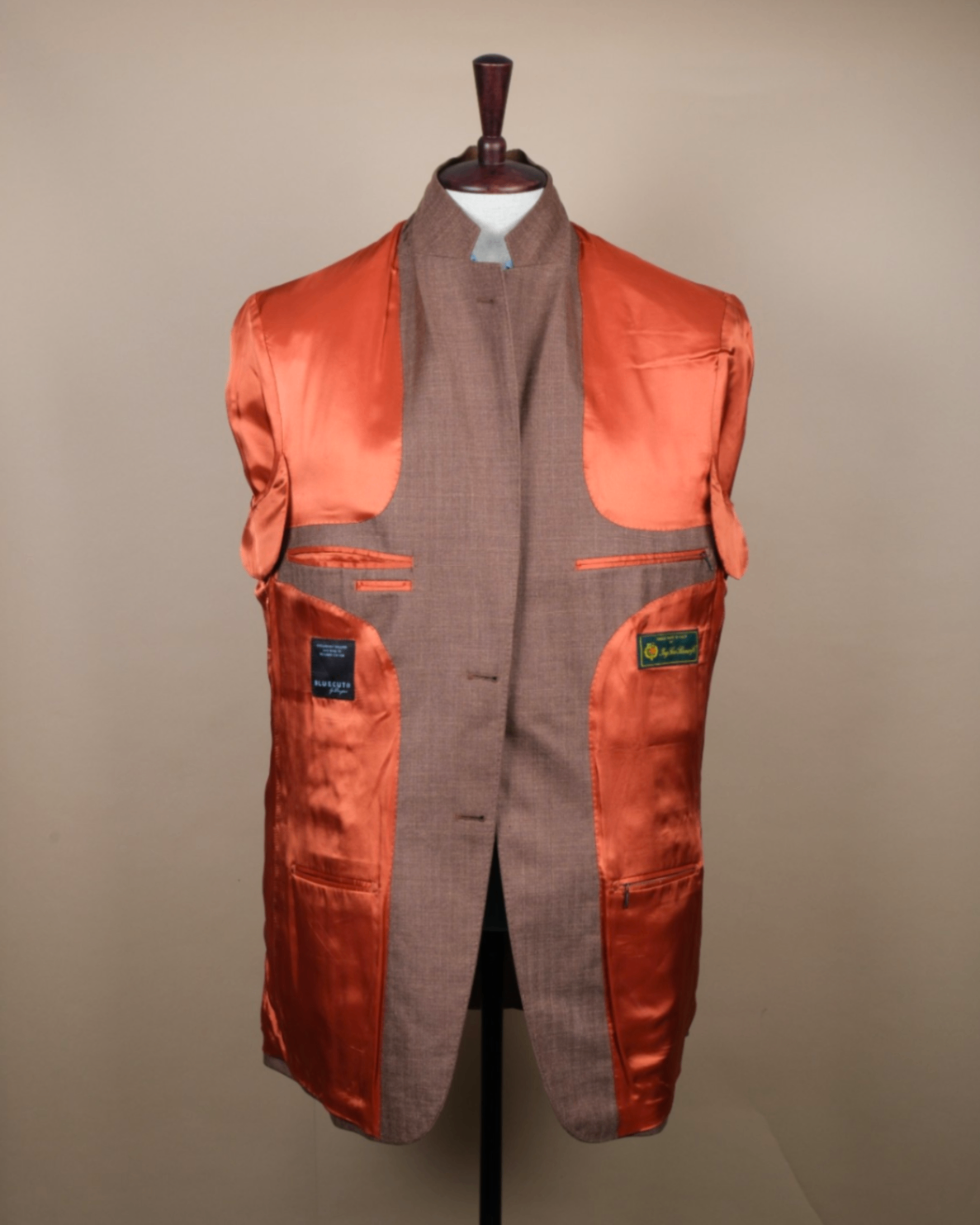 Brown Melange Loro Piana Wool Sports Jacket
