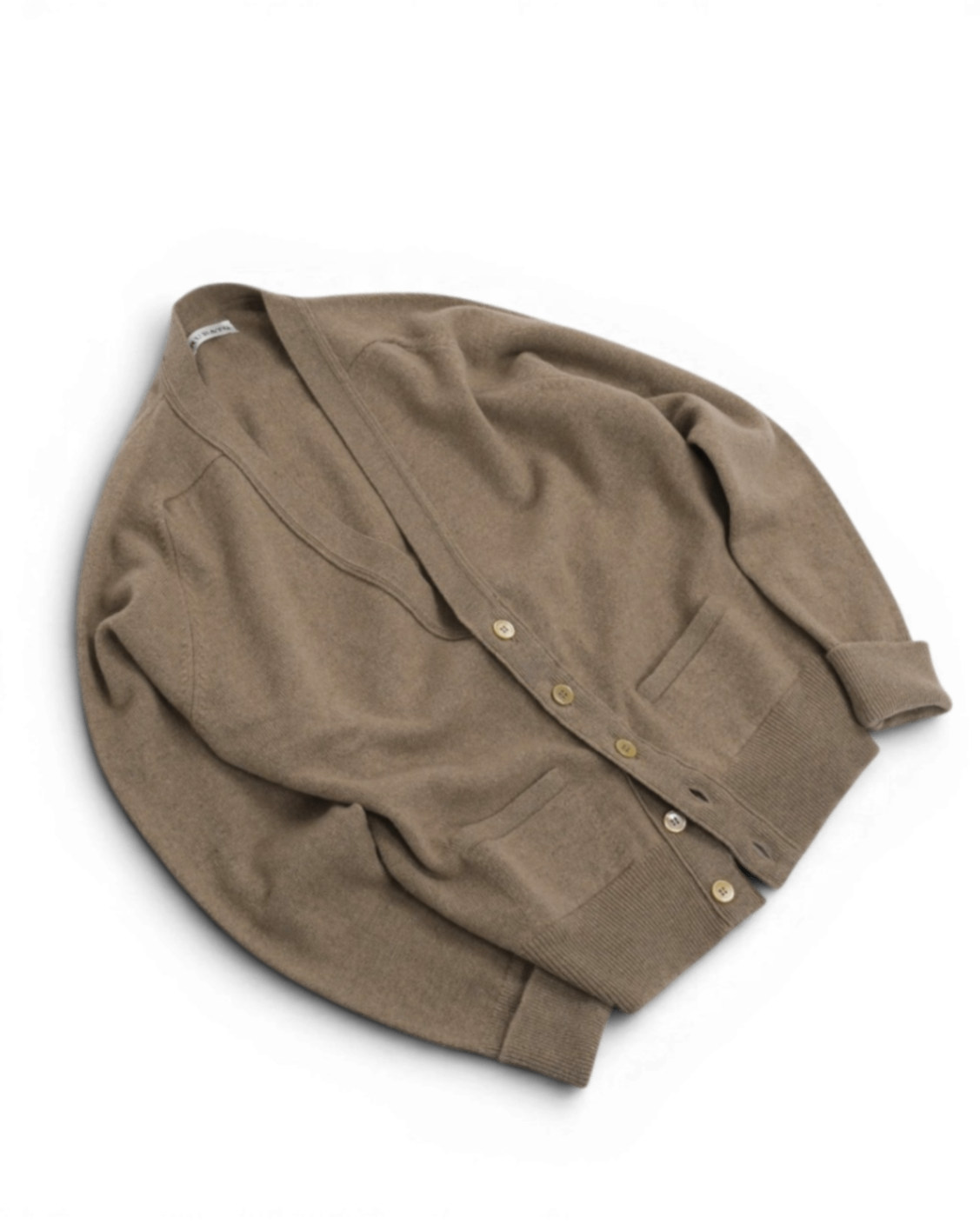 Gravel Geelong Lambswool Cardigan