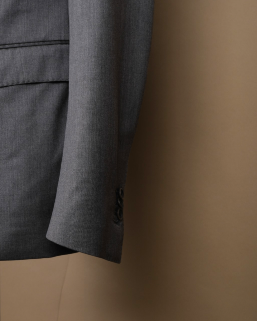 Charcoal Virgin Wool Super 110´s Suit Jacket
