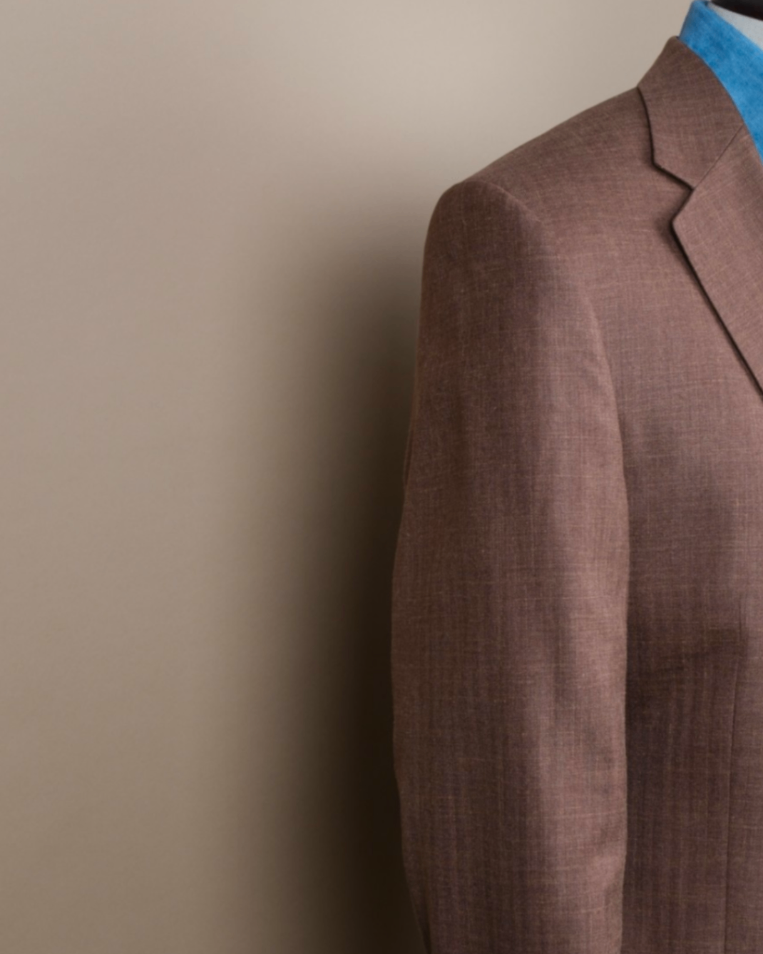 Brown Melange Loro Piana Wool Sports Jacket