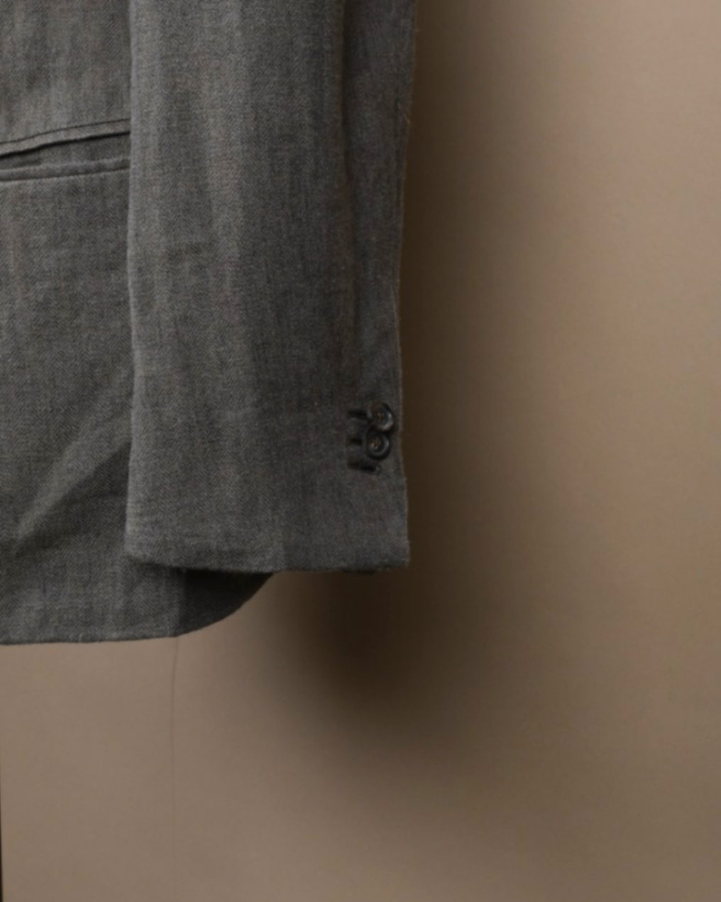 Muted Moss Anglo-Italian Silk/Linen Sports Jacket