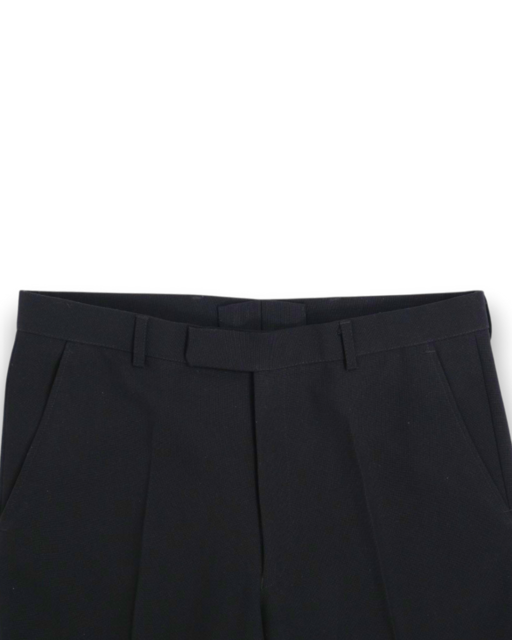Black Worsted Wool 3-Piece Suit, Made in Sweden