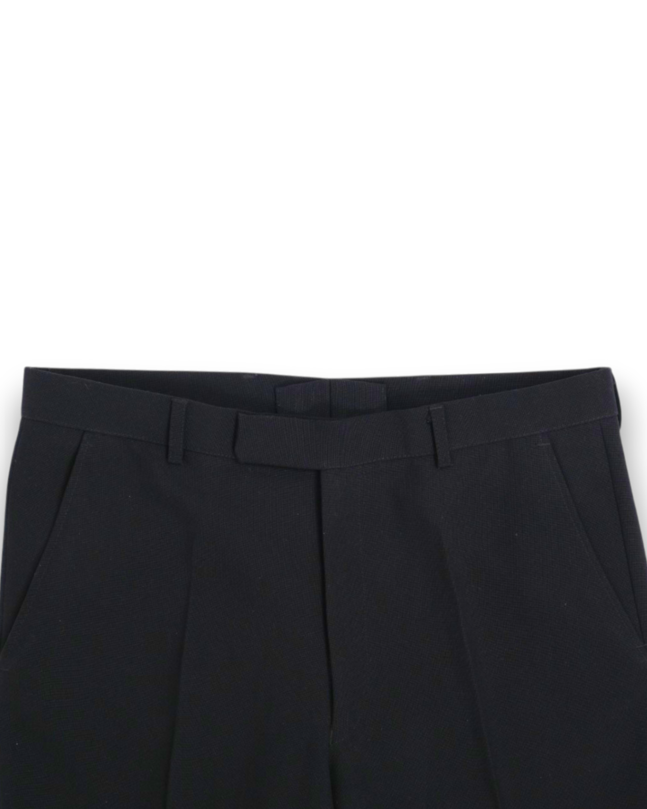 Black Worsted Wool 3-Piece Suit, Made in Sweden
