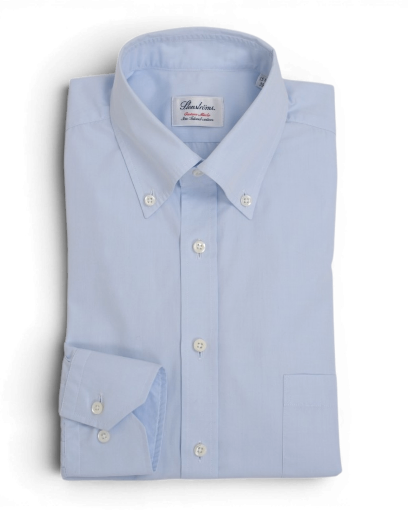 Powder Blue Sea Island Cotton BD. Shirt