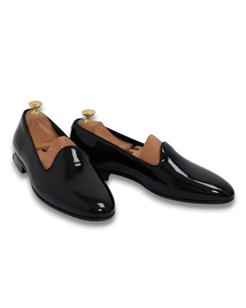 Black Patent Loafers