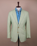 Mint Glen Check Wool/Linen Sports Jacket