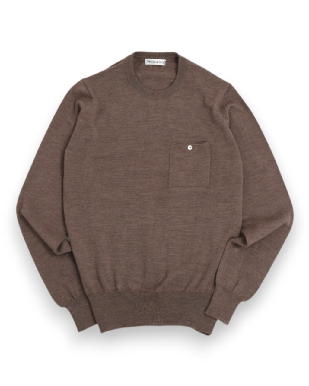 Taupe Merino Crewneck