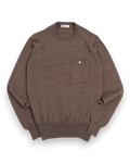 Taupe Merino Crewneck