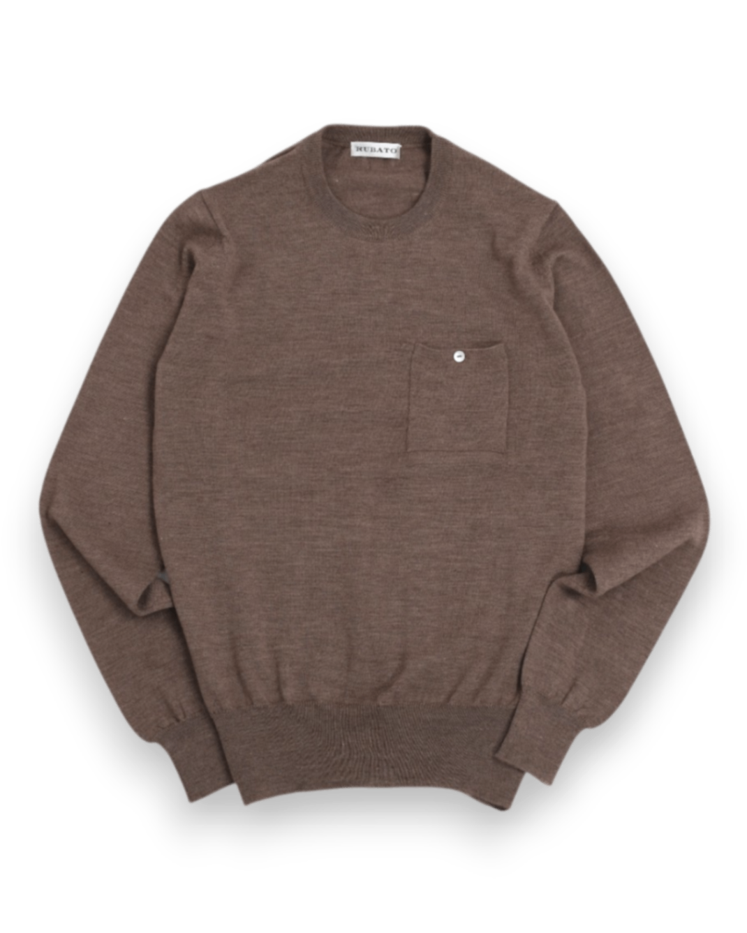 Taupe Merino Crewneck