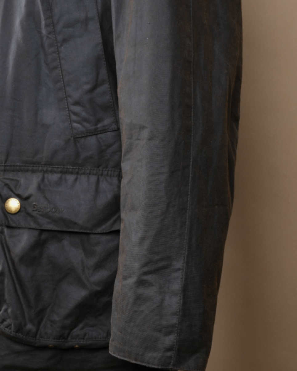 Olive Waxed Ashby Jacket