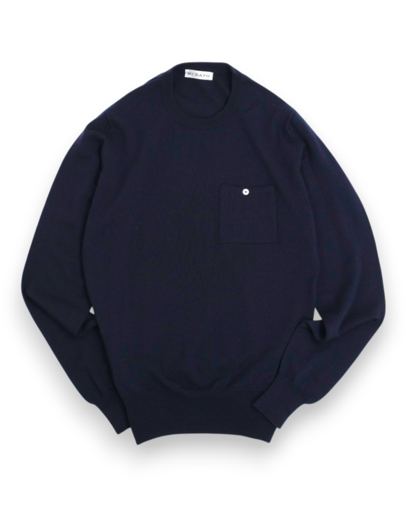 Navy Merino Crewneck