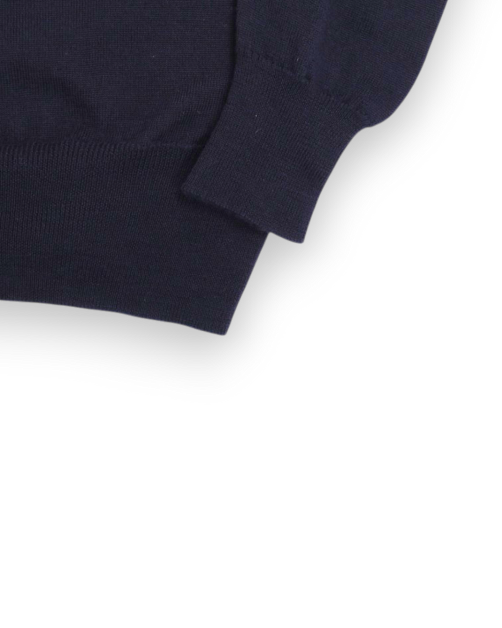 Navy Merino Crewneck