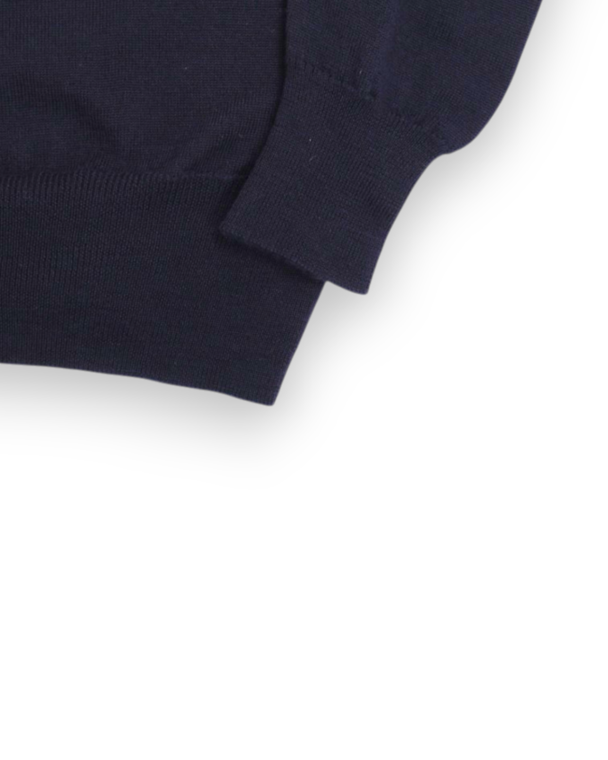 Navy Merino Crewneck