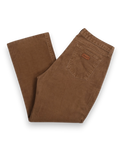 Brown Corduroy Bootcut Trousers