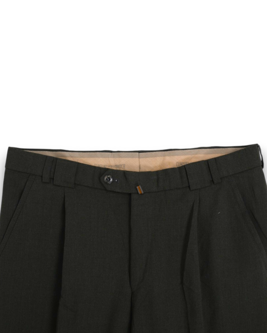 Forrest Green Pleated Trousers