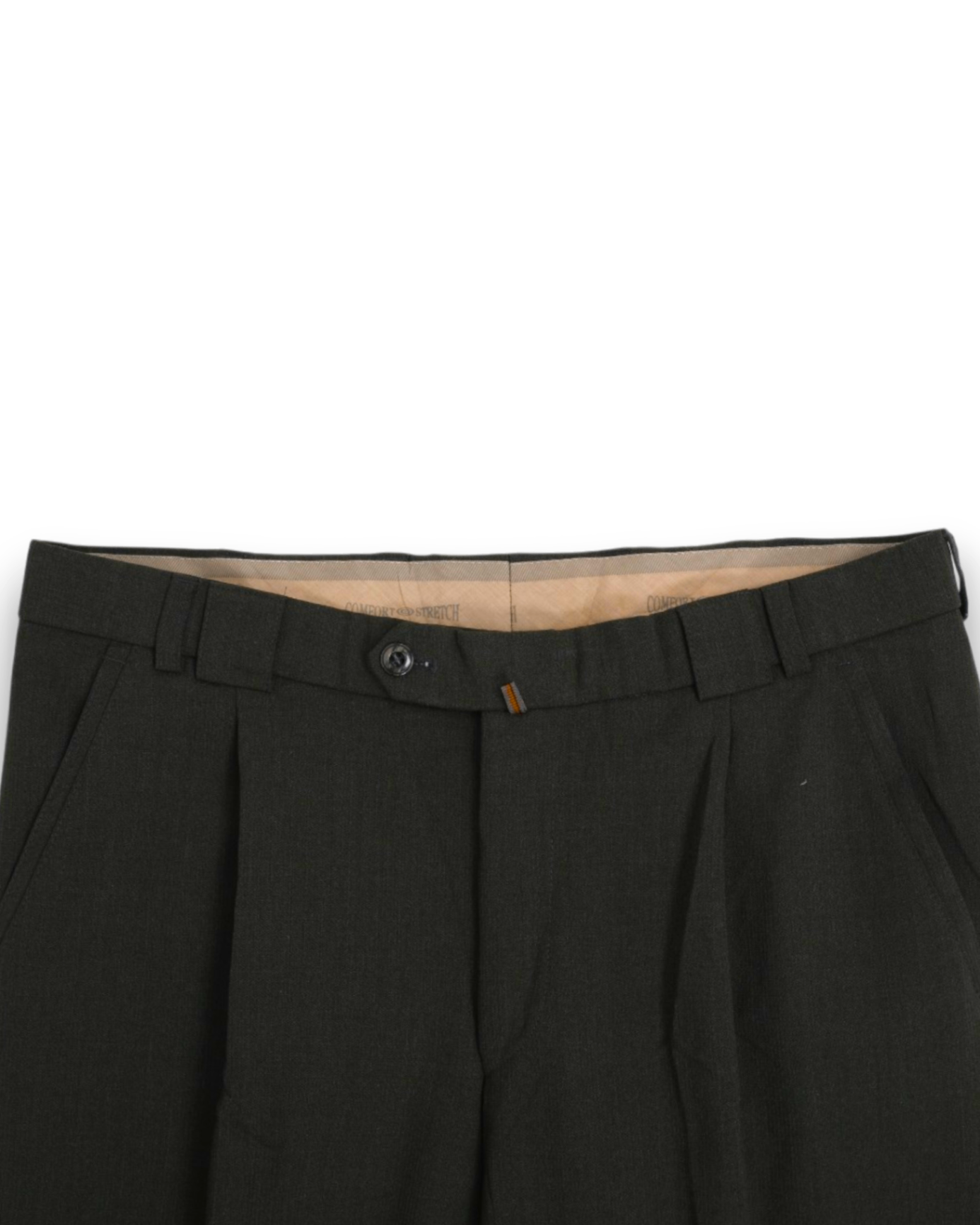 Forrest Green Pleated Trousers