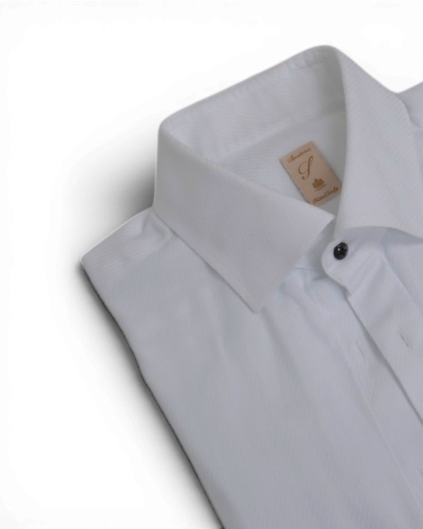 White Double Cuff Evening Shirt