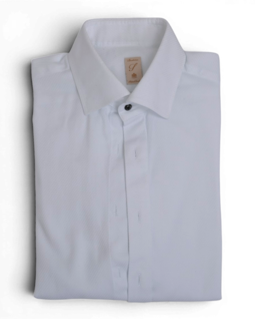 White Double Cuff Evening Shirt