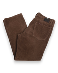 Mud Brown Cord 5-Pocket Trousers