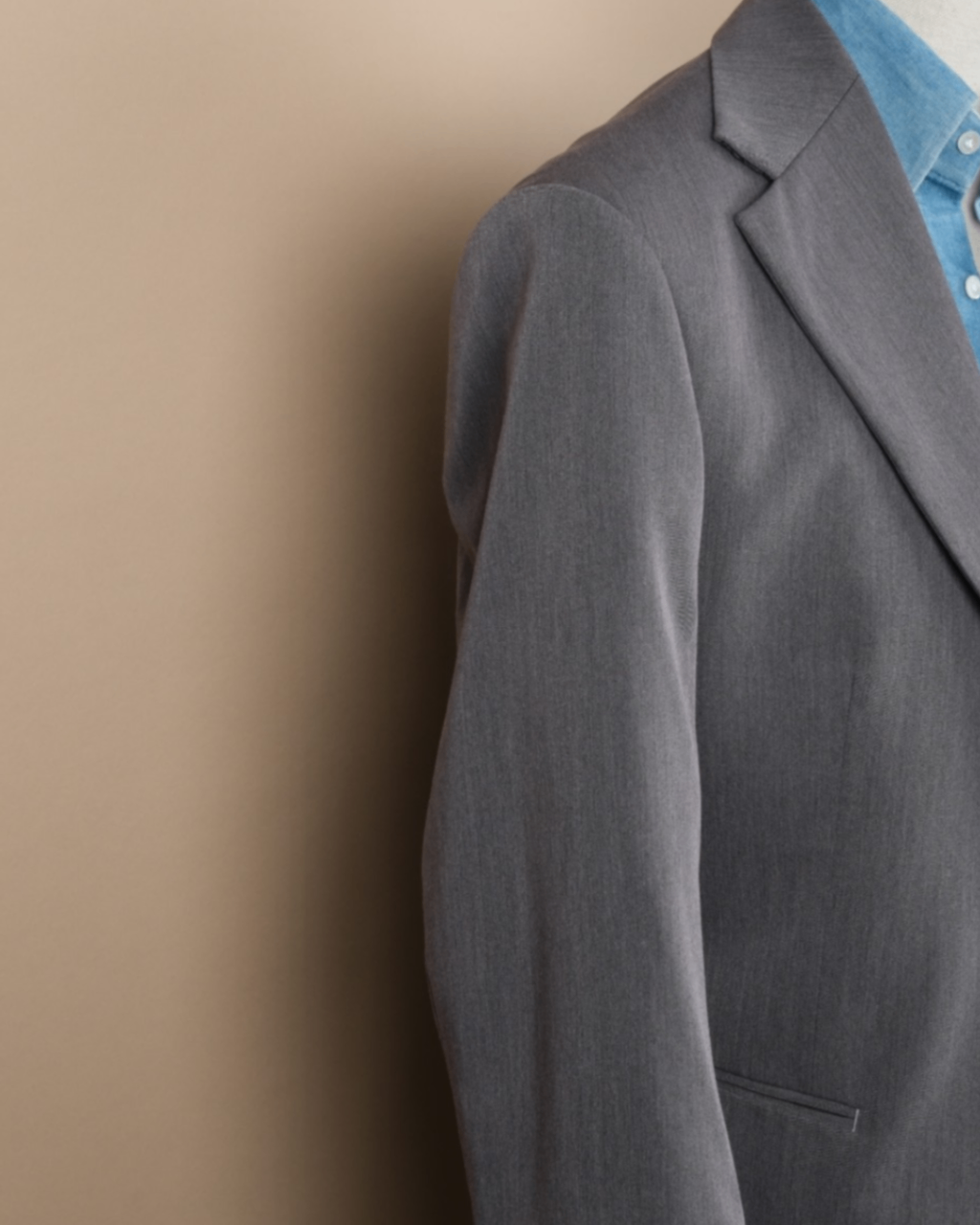 Mid Grey Wool Suit