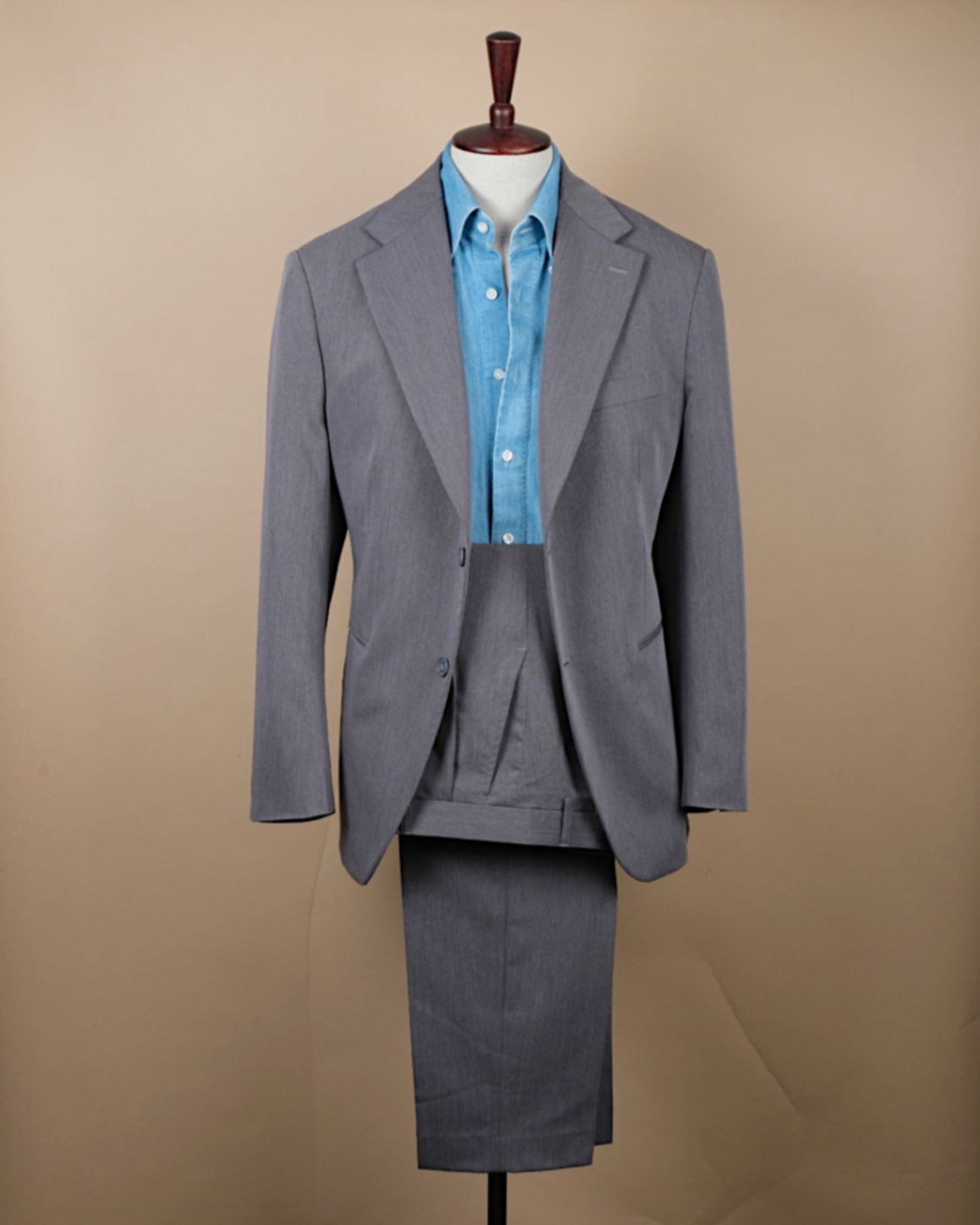 Mid Grey Wool Suit