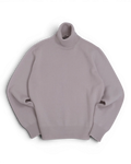 Stone Cashmere Rollneck