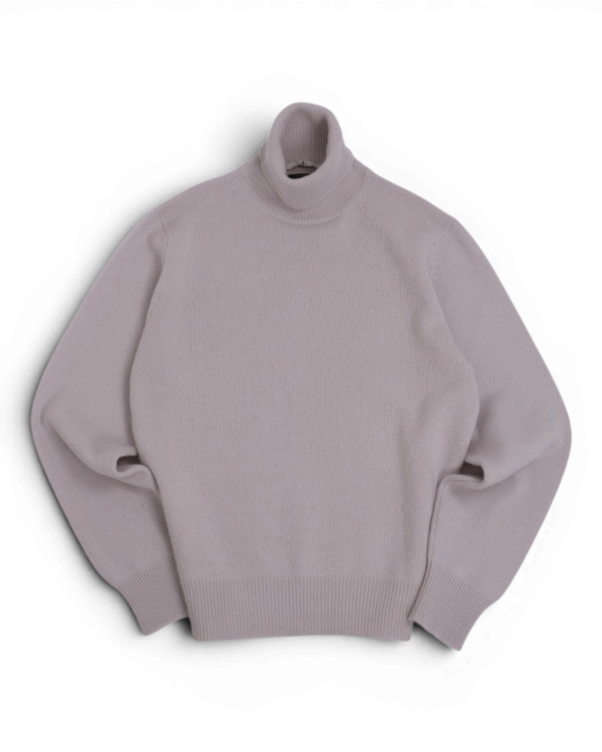 Stone Cashmere Rollneck