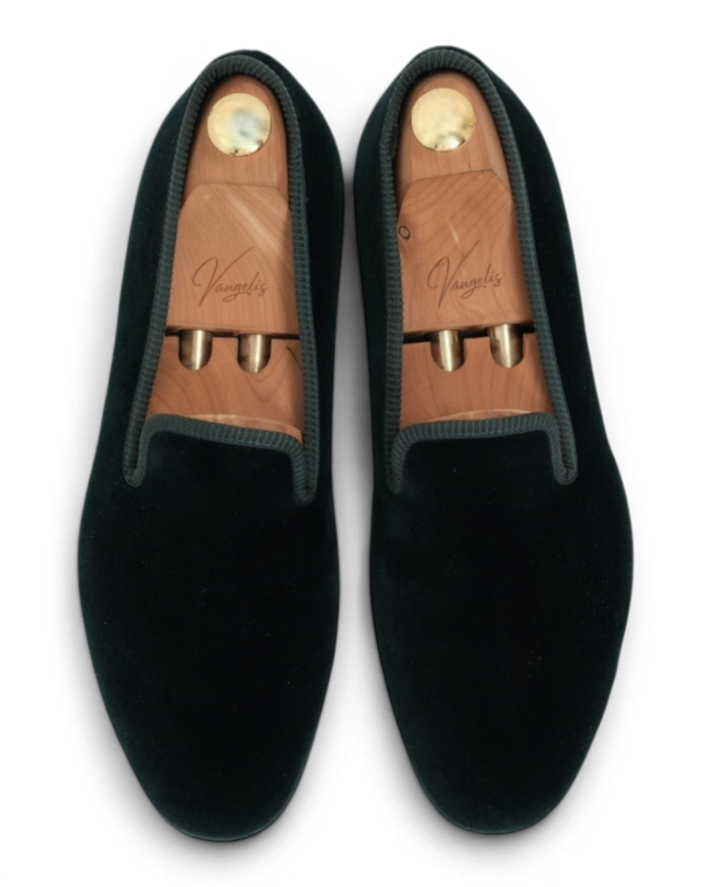 Dark Green Albert Slippers