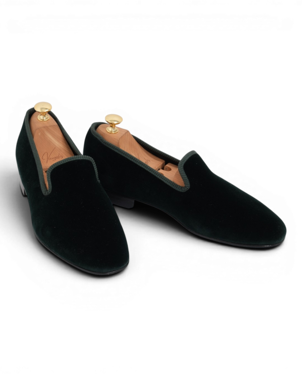 Dark Green Albert Slippers