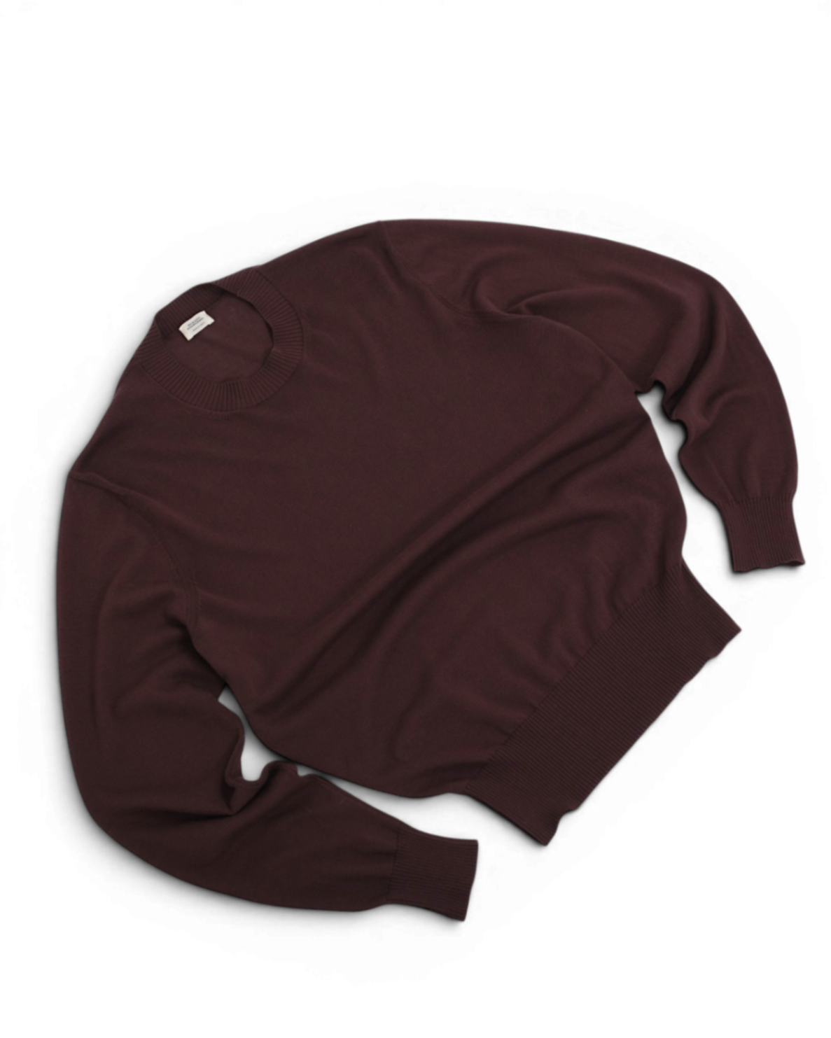 Dark Brown Nonpareil Cotton Sweater